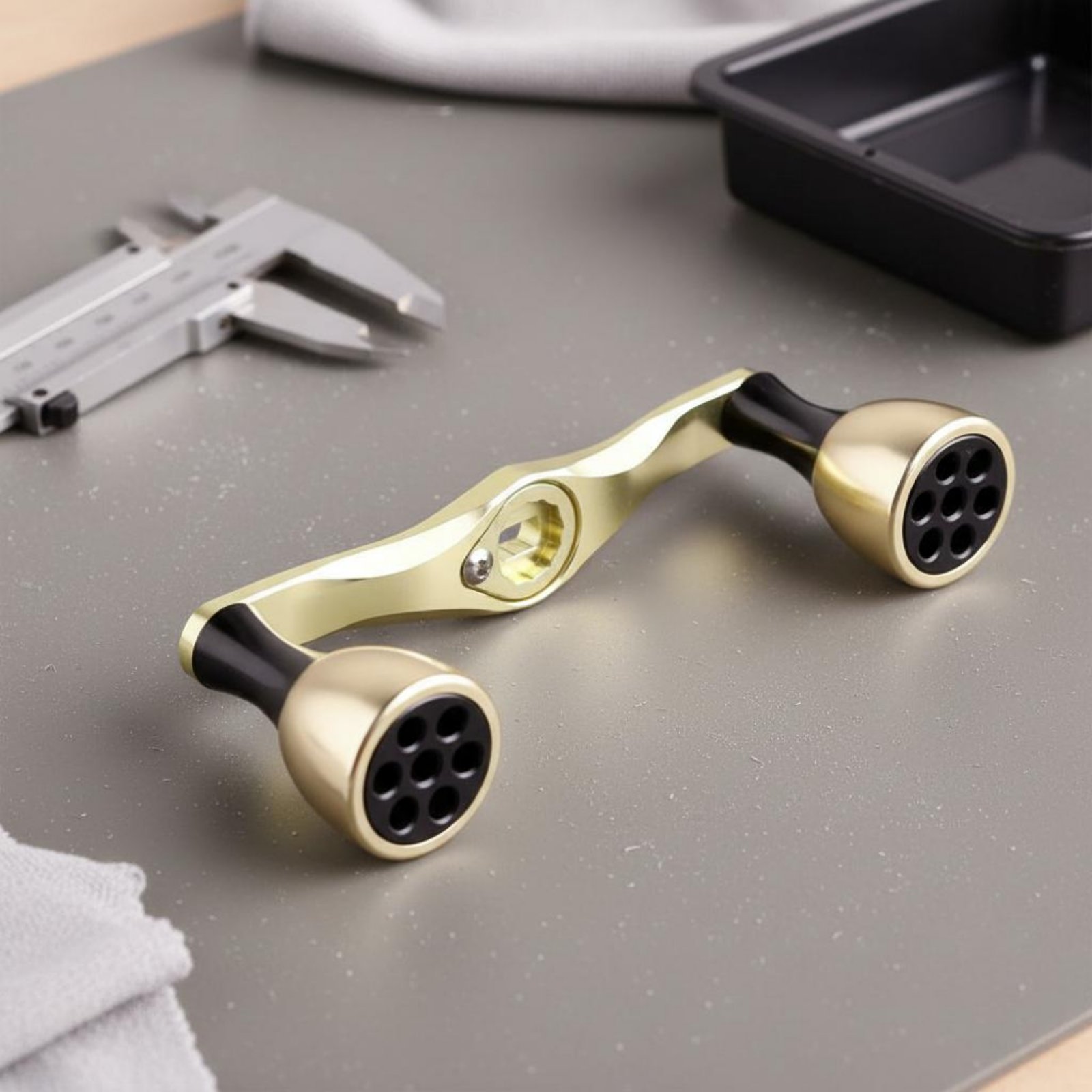 Reel Handle - Double Rocker Arm Handle Wear-Resistant Double