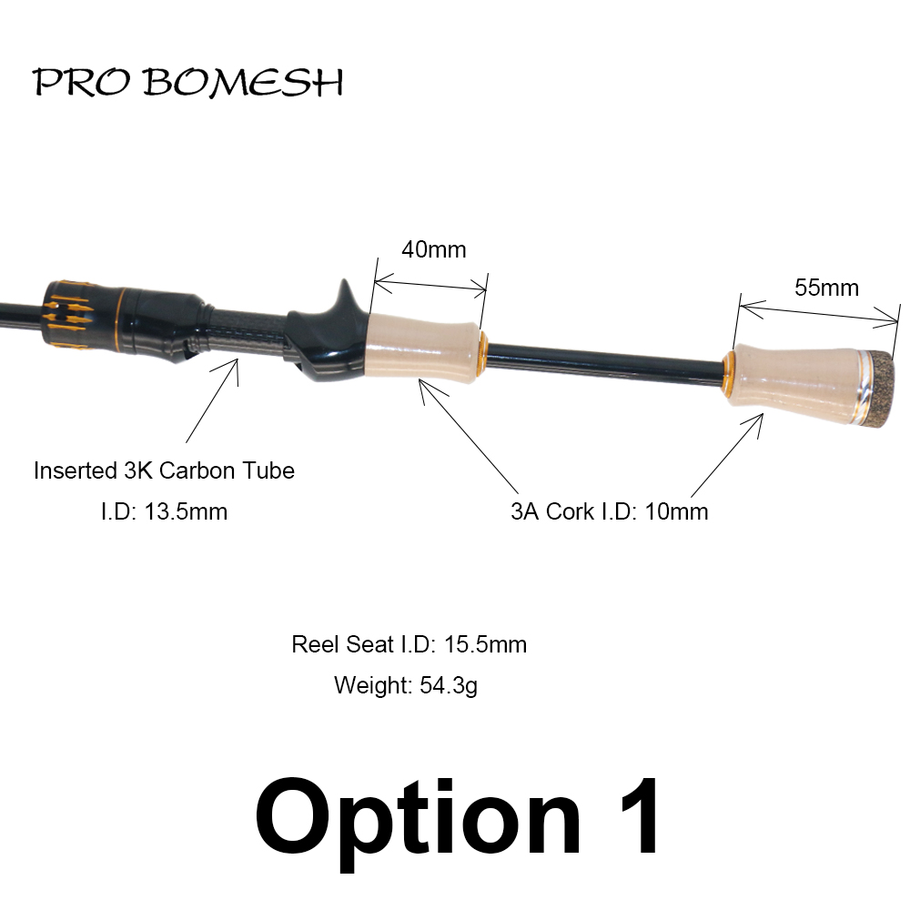 Pro Bomesh 3A Grade Cork SKTS  - Ice Fishing Reel recensie en prijs