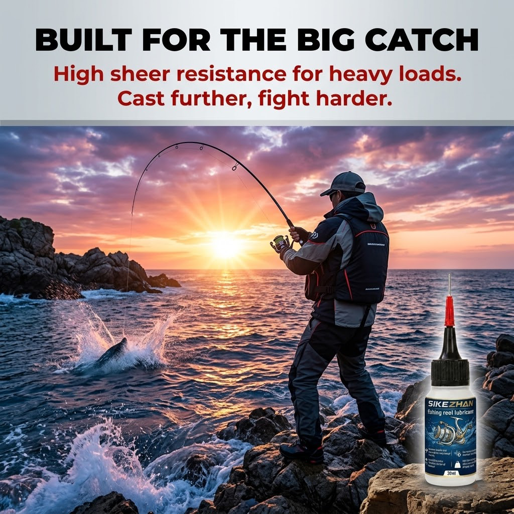Fishing Reel Oil and Grease Lu - Reel Lubricant recensie en prijs