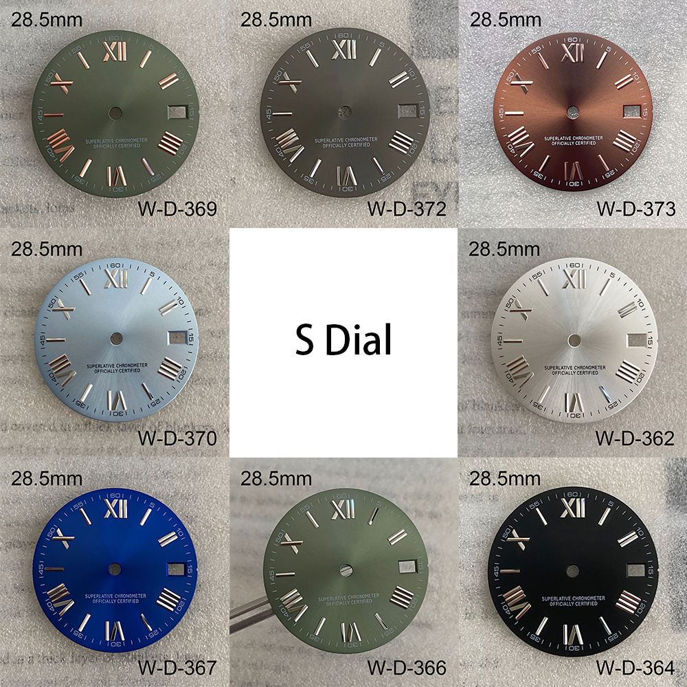 28.5mm S Logo Rome Dial Fit NH - Reel Case recensie en prijs
