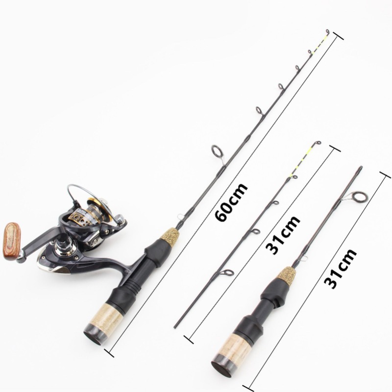 60cm 2 Tips Rod Reel Combos Wi - Ice Fishing Reel recensie en prijs