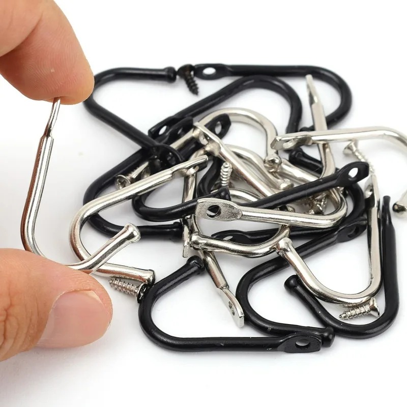 50/5Set J-shaped Metal Wall Ho - Reel Bag recensie en prijs