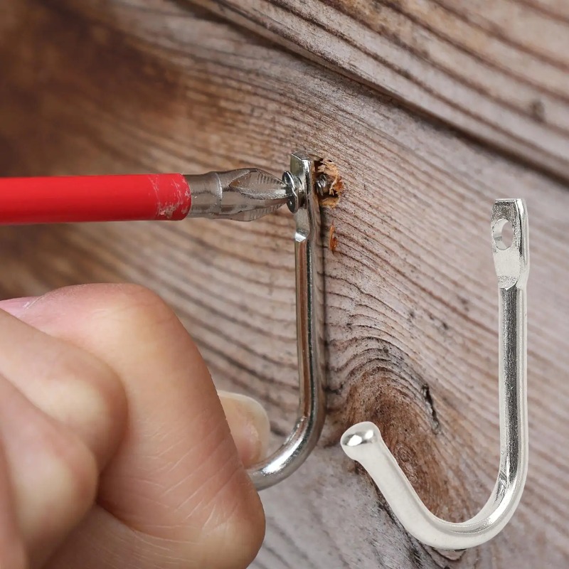 50/5Set J-shaped Metal Wall Ho - Reel Bag recensie en prijs