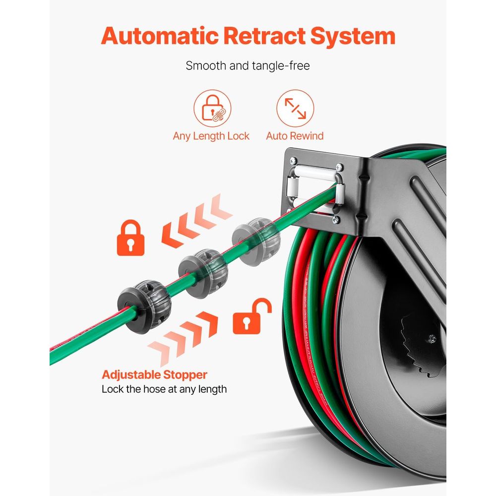 Retractable Welding Hose Reel  - Conventional Reel recensie en prijs