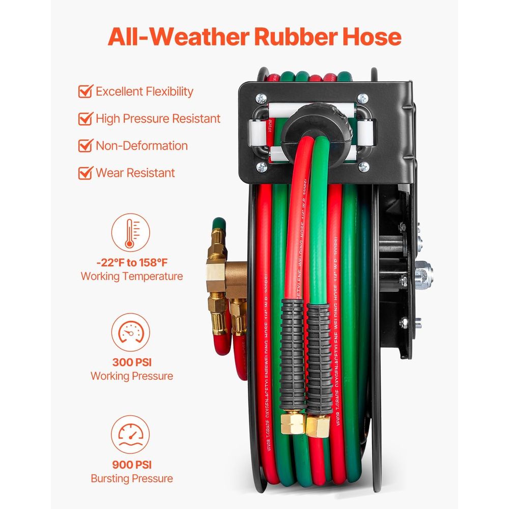 Retractable Welding Hose Reel  - Conventional Reel recensie en prijs