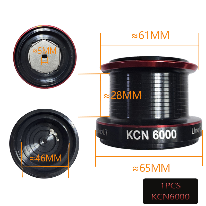 KCN6000 KCN8000 KCN10000 Spare - Reel Spare Spool recensie en prijs