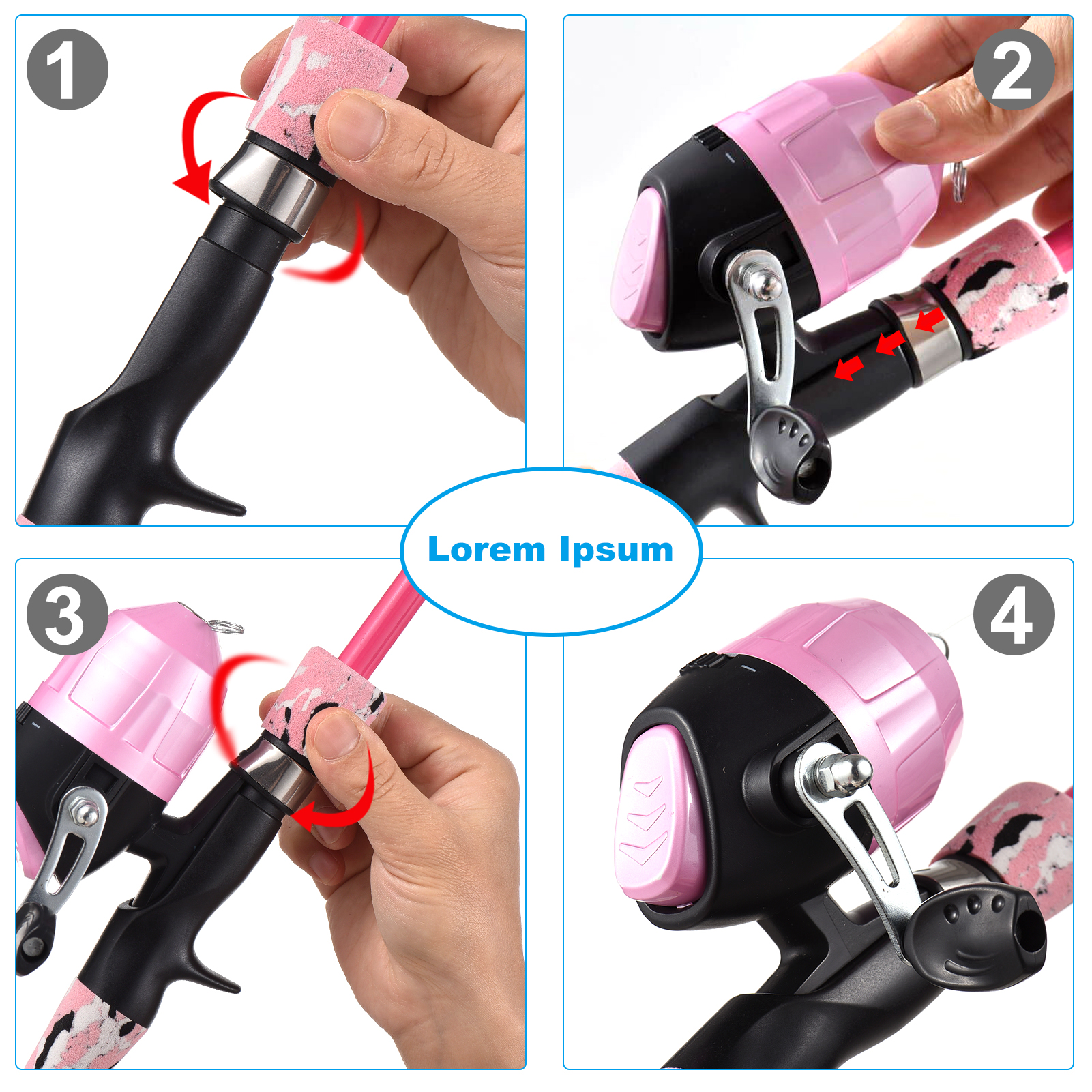 Kids Fishing Rod and Reel Comb - Spincast Reel recensie en prijs