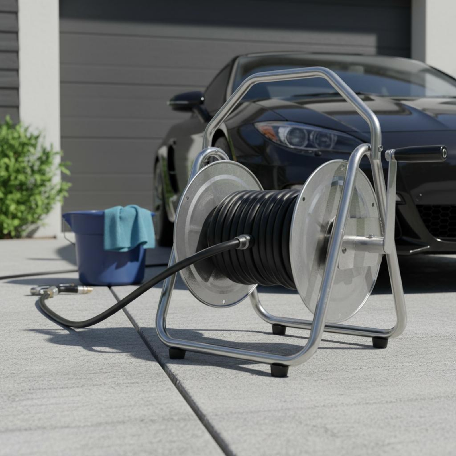 Metal Hose Reel Heavy Duty Gar - Reel Handle recensie en prijs