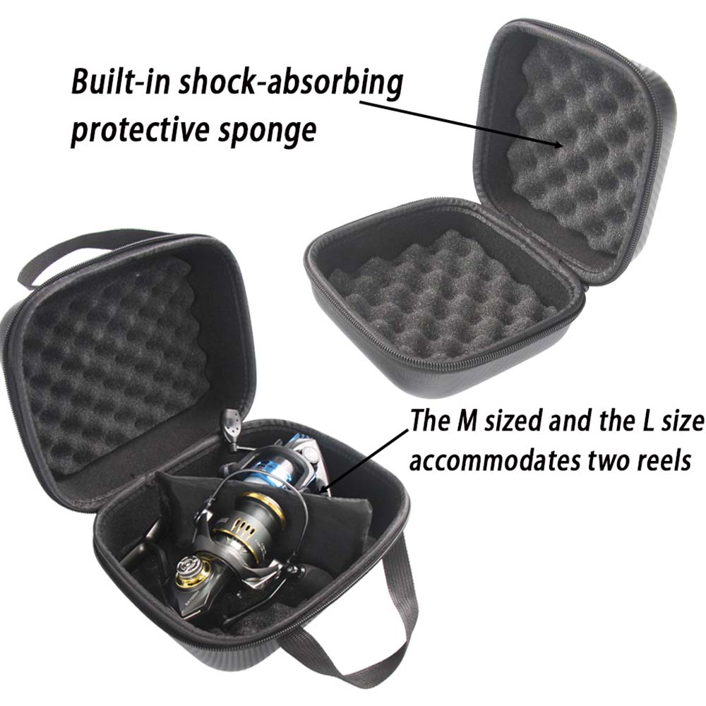 JSFUN Fishing Reel Case S/M/L  - Spincast Reel recensie en prijs