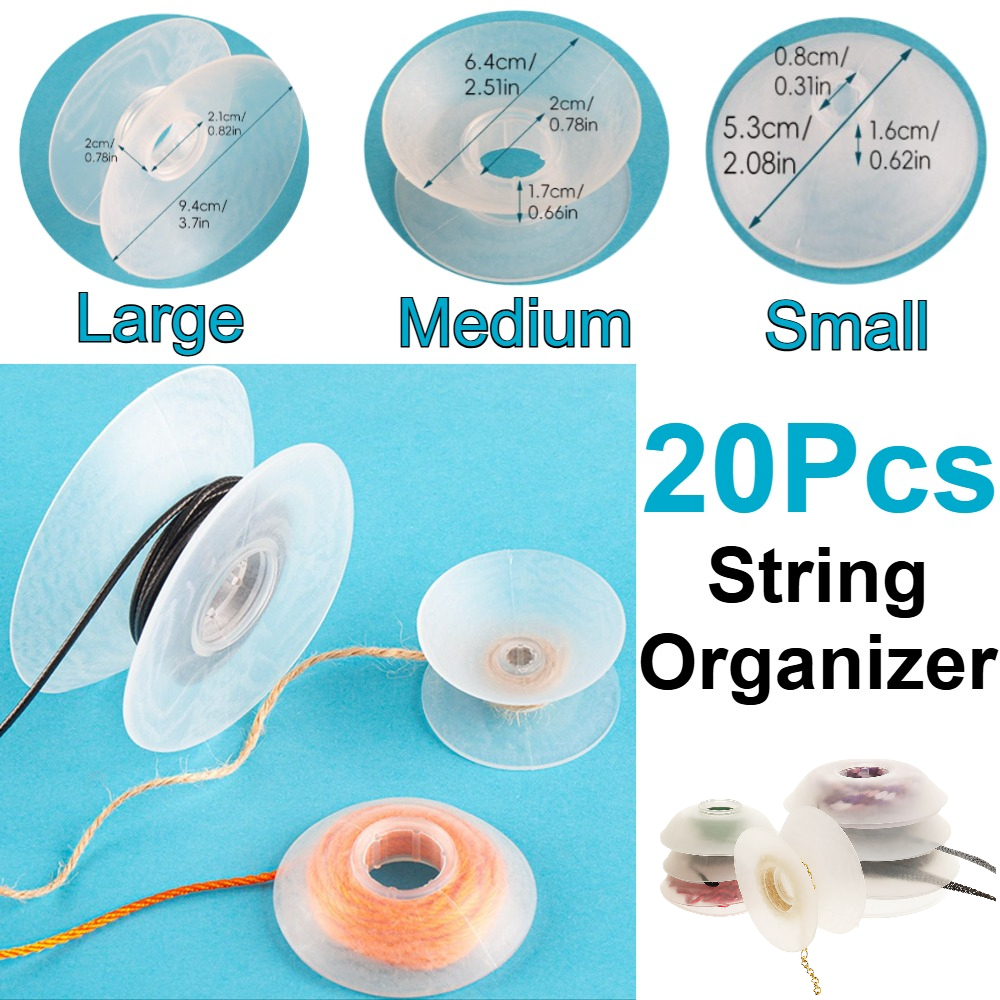 20Pcs Small/Medium/Large Threa - Reel Bag recensie en prijs