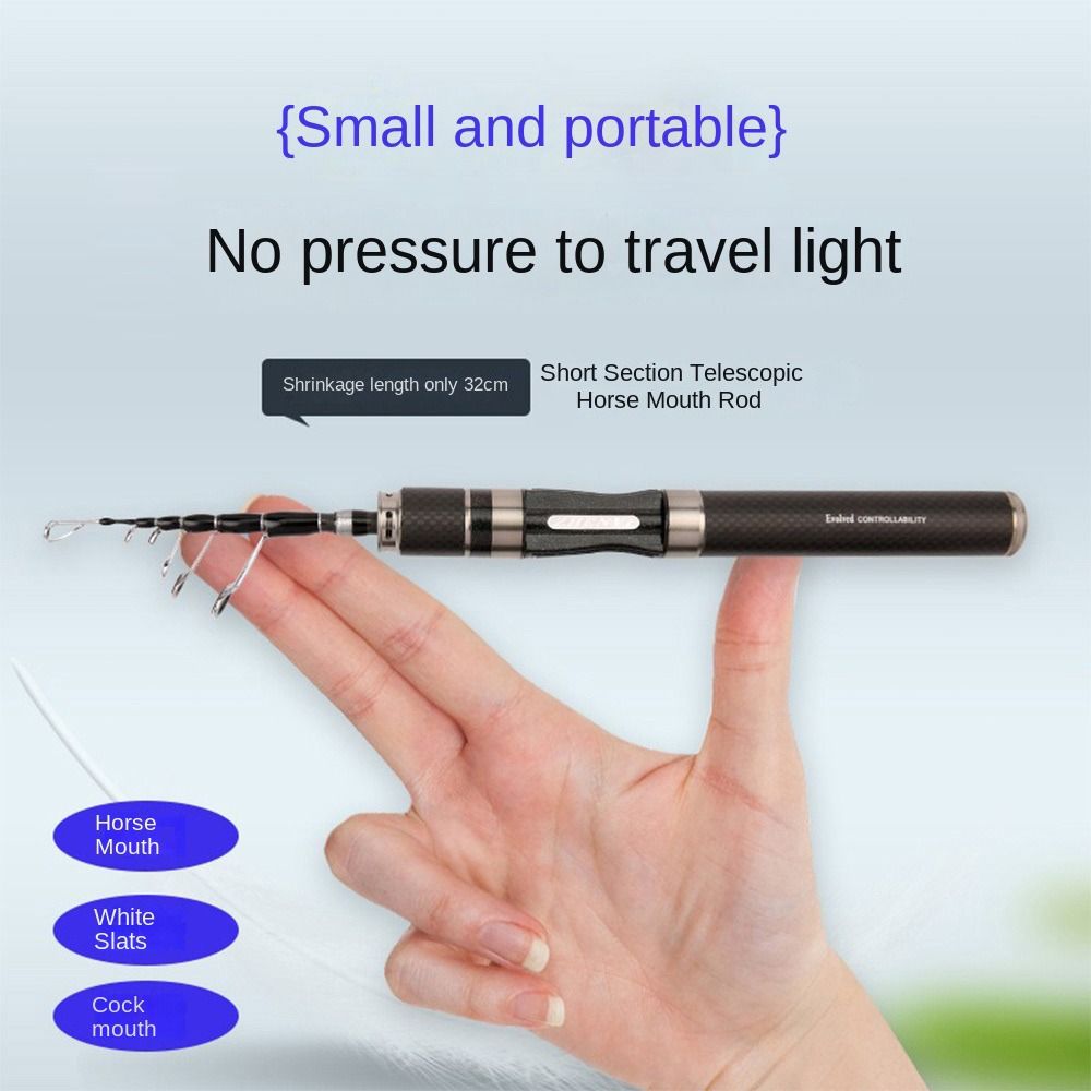 1.5m-1.8m Fishing Pole Rod Set - Spincast Reel recensie en prijs