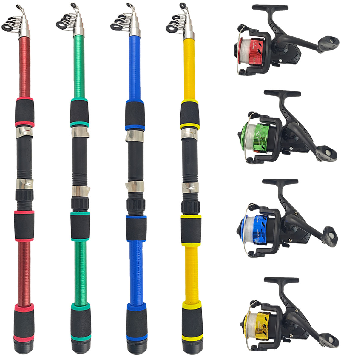 Mini Telescopic Sea Fishing Ro - Reel Bag recensie en prijs