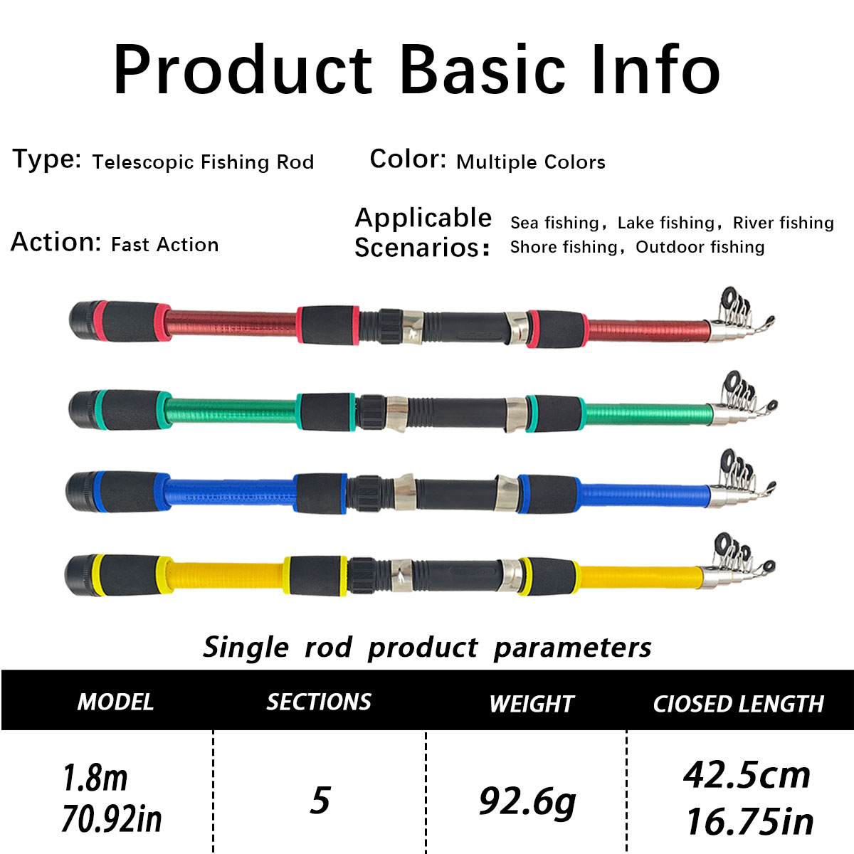 Mini Telescopic Sea Fishing Ro - Reel Bag recensie en prijs