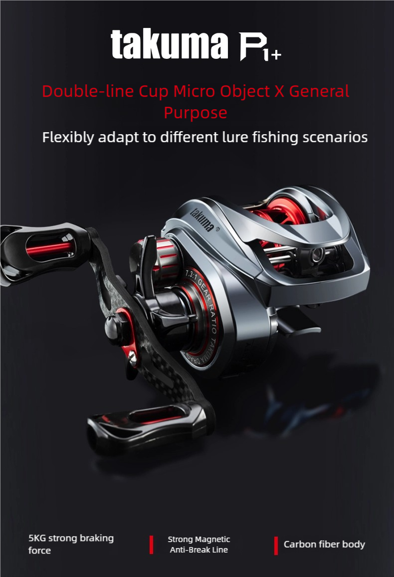 P1 Casting Reel, 7.3:1 Gear Ra - Reel Handle recensie en prijs