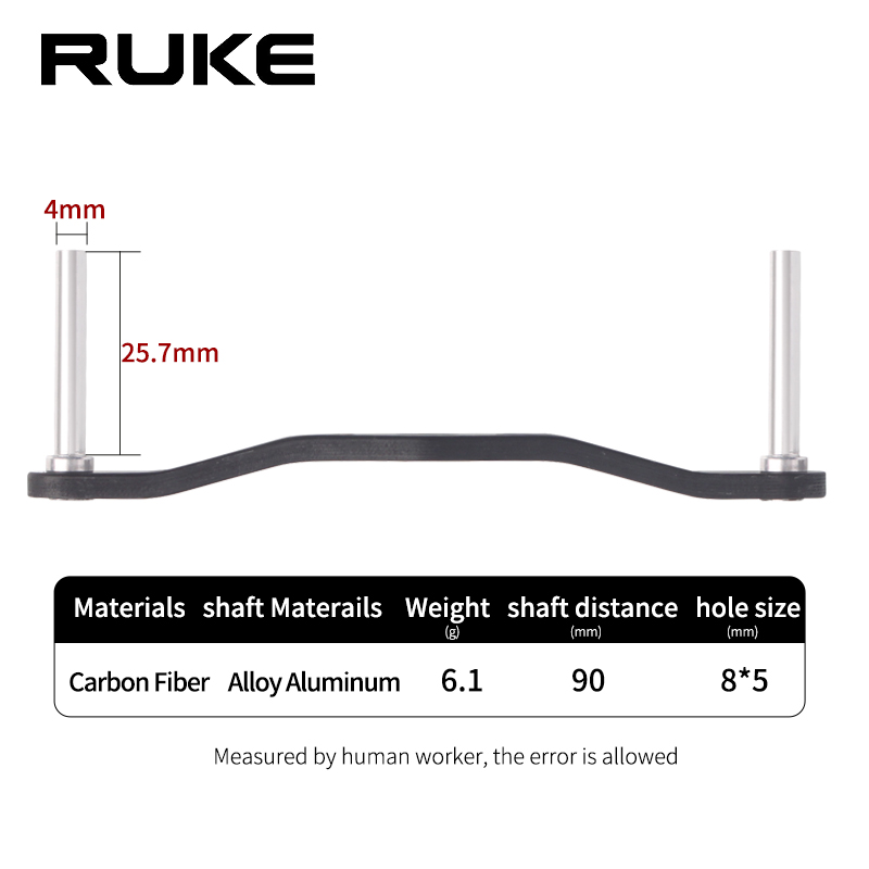 Ruke 1pc Fishing Reel Handle C - Spincast Reel recensie en prijs
