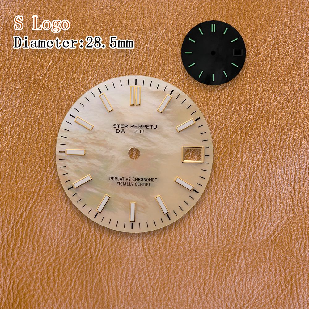 28.5mm S Logo NH35 Diamond dia - Reel Case recensie en prijs