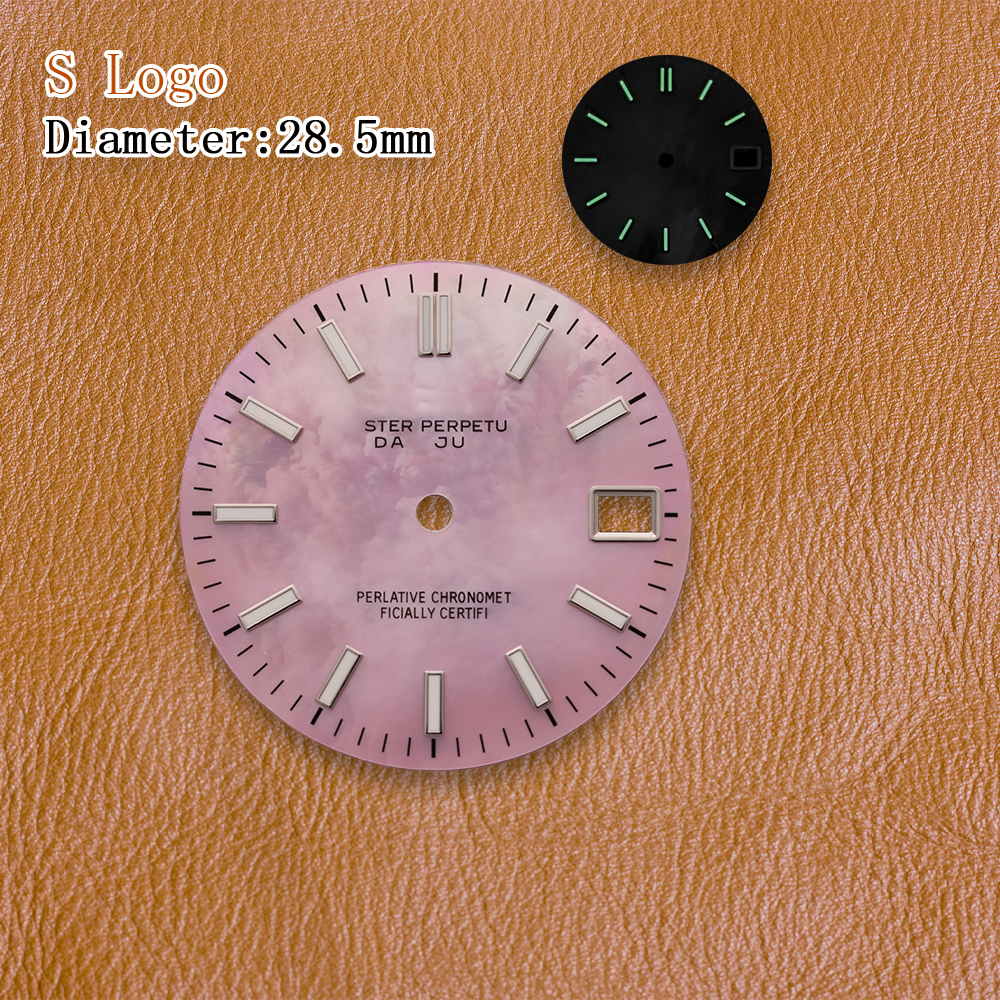 28.5mm S Logo NH35 Diamond dia - Reel Case recensie en prijs