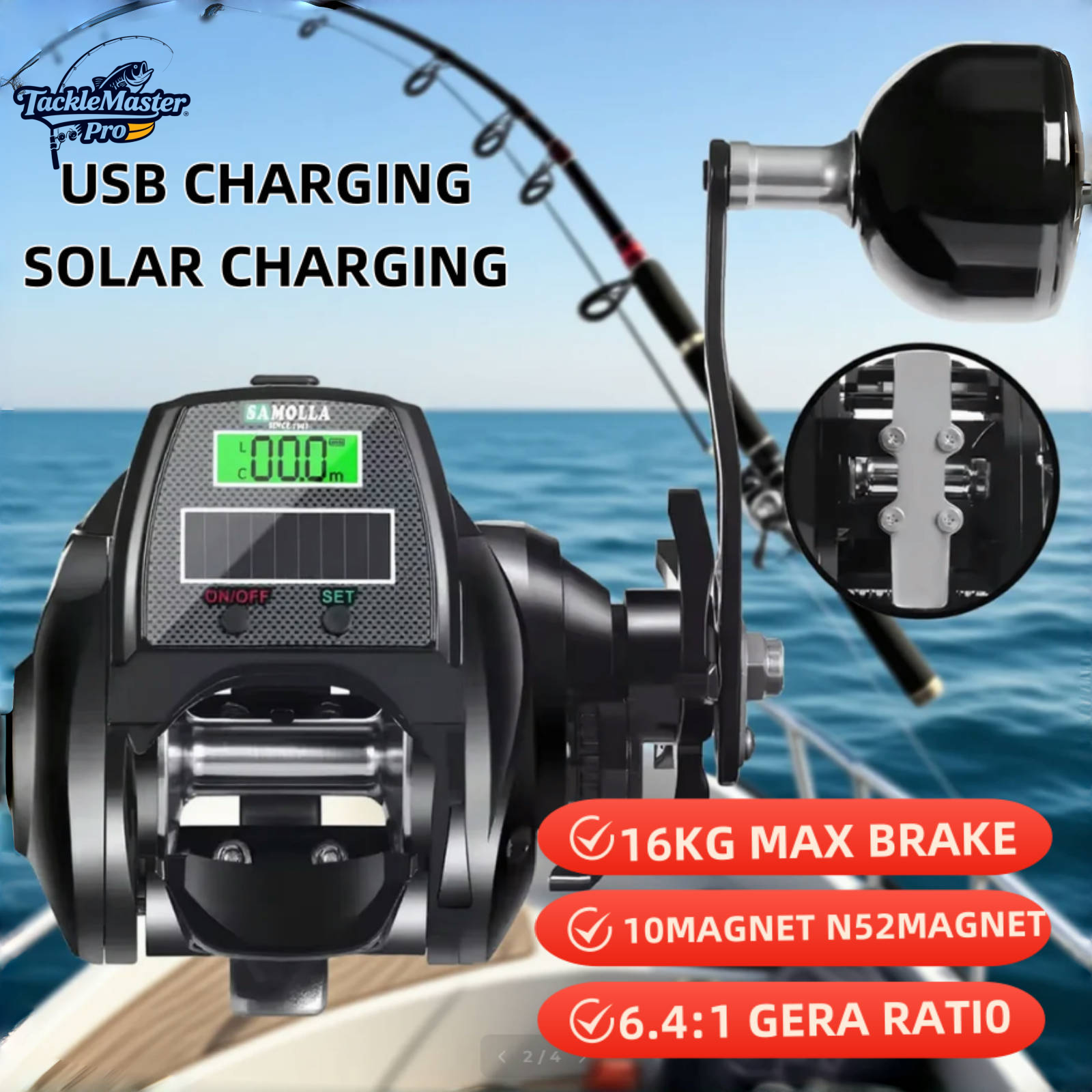Heavy Duty Electric Fishing Re - Ice Fishing Reel recensie en prijs