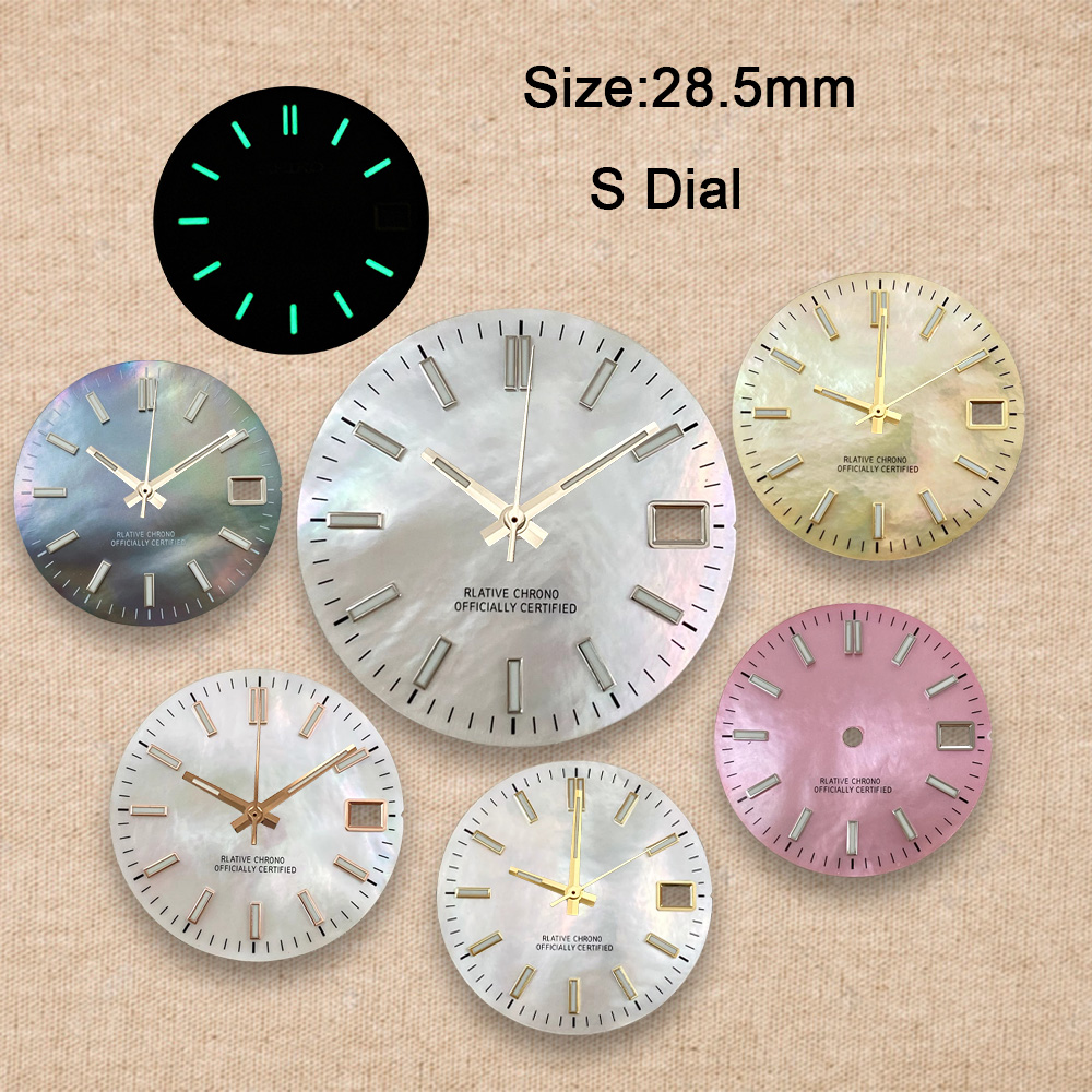 New 28.5mm S Logo NH35 Dial Lo - Reel Case recensie en prijs