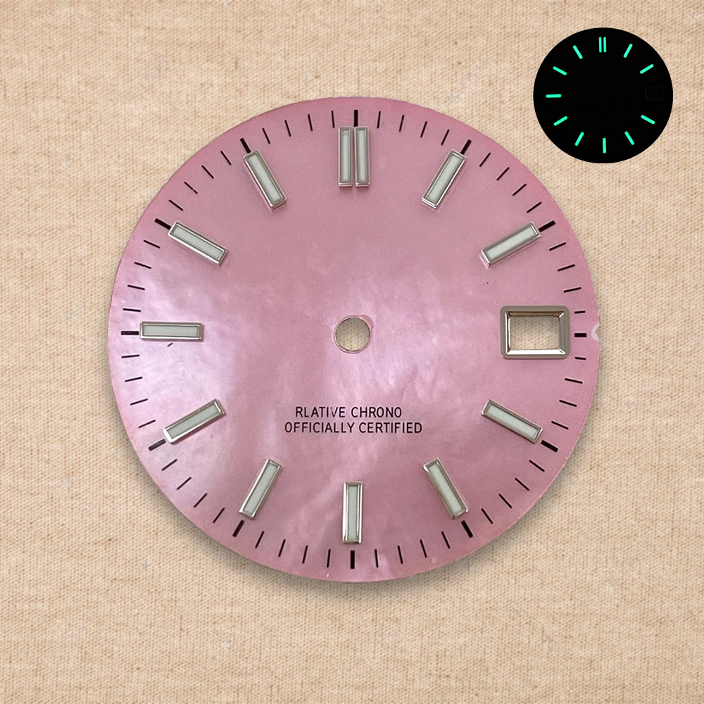 New 28.5mm S Logo NH35 Dial Lo - Reel Case recensie en prijs