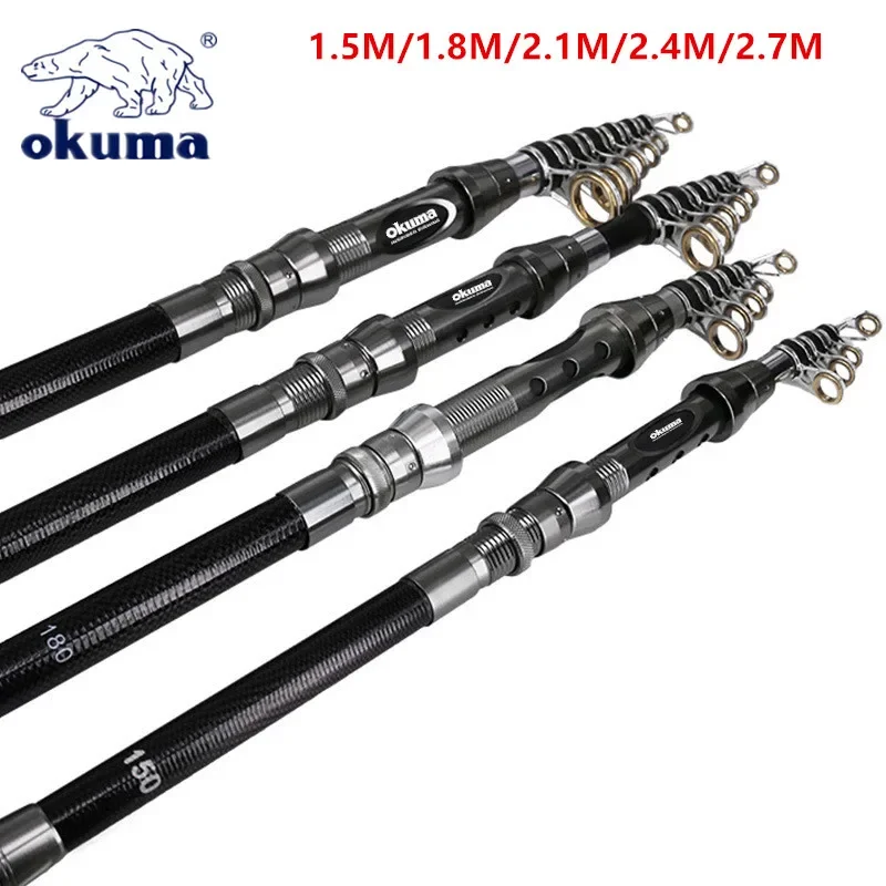 OKUMA New Carbon Rock Rod 1.5M - Surf Reel recensie en prijs