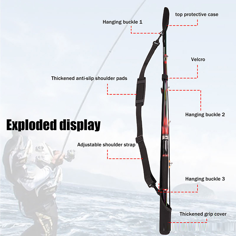 Portable Fishing Rod Shoulder  - Reel Bag recensie en prijs