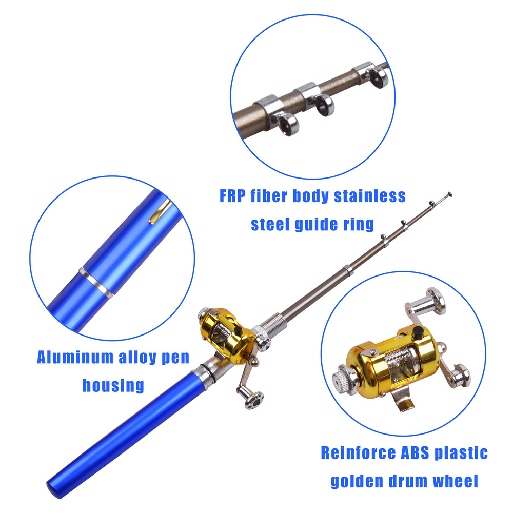 Mini ice fishing rod Combo wit - Ice Fishing Reel recensie en prijs